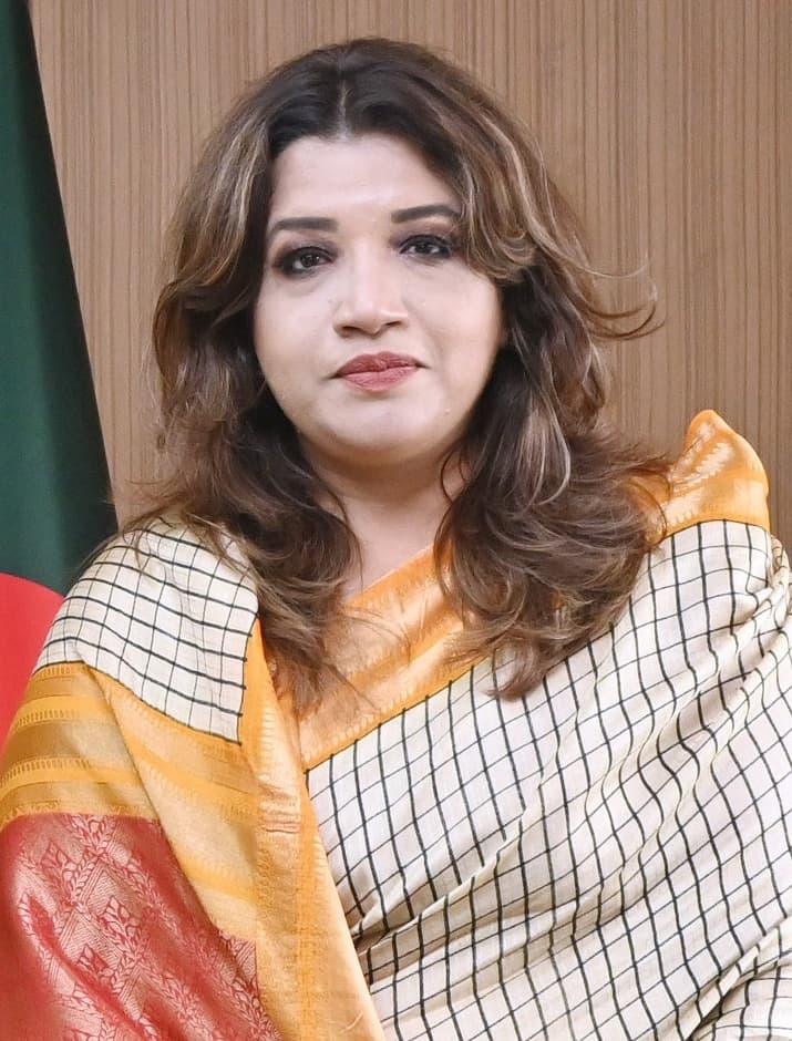 Shama Obaed, State Minister for Foreign Affairs Government of the People’s Republic of Bangladesh